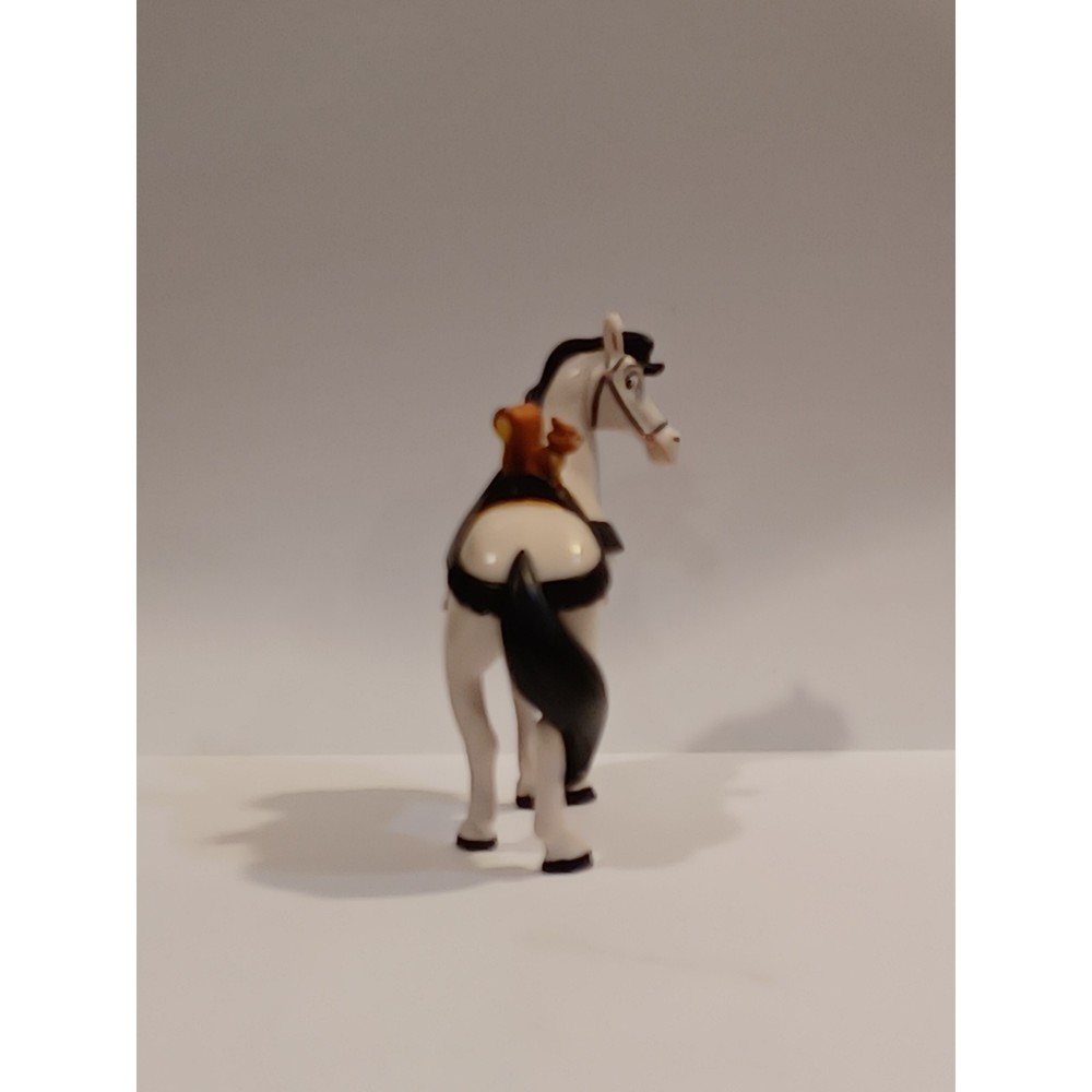 Disney Sleeping Beauty Sampson Horse w/ Squirrel PVC 4” Figure Cake Topper/ Toy